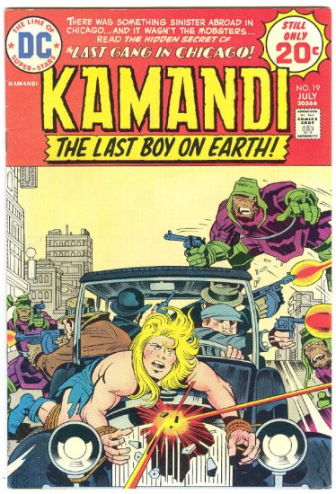 Kamandi #19 Welcome To Chicago 1974 Kirby