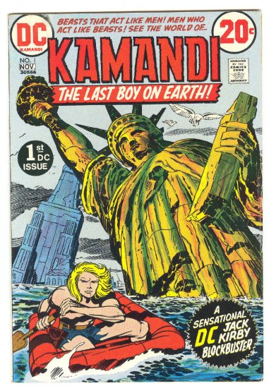 Kamandi #1 The Last Boy On Earth Kirby Classic