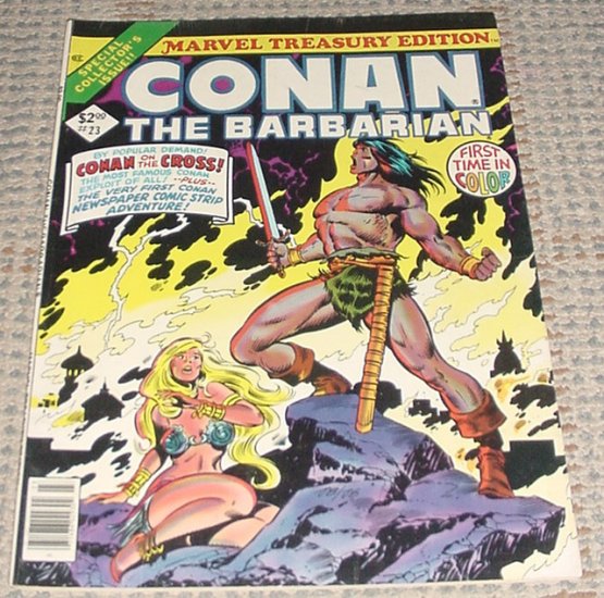 Marvel Treasury Edition #23 Conan The Barbarian HTF 1979 Giant
