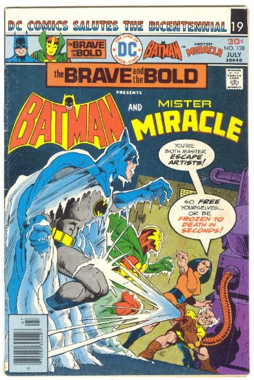 Brave And The Bold #128 Batman & Mister Miracle Aparo art