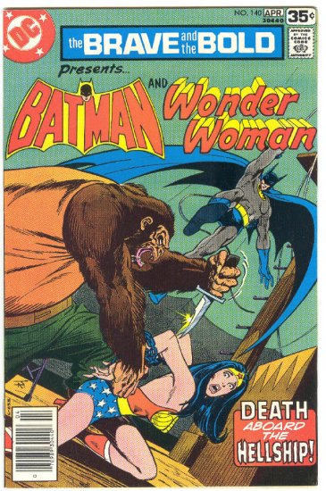 Brave And The Bold #140 Batman & Wonder Woman Aparo art