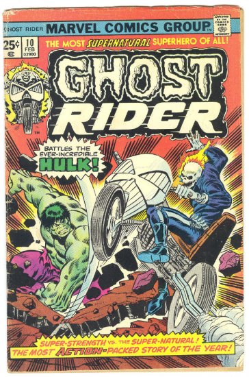 Ghost Rider #10 Origin Ploog Art 1975