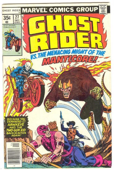 Ghost Rider #27 Hawkeye & Two Gun Kid App