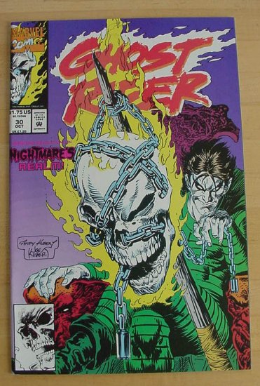 Ghost Rider #30 vs Dr. Strange Perlin/Mooney Art 1978