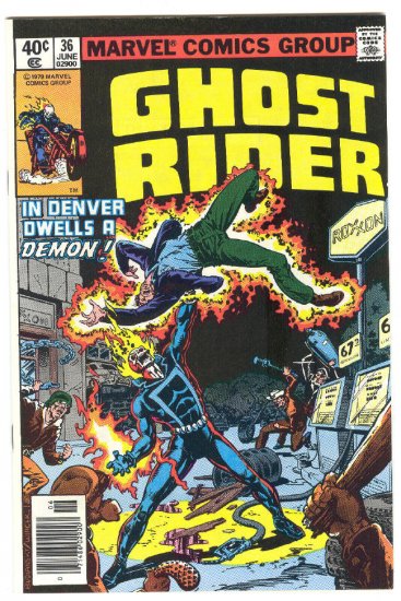 Ghost Rider #36 A Demon In Denver 1979