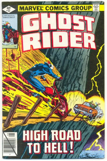 Ghost Rider #37 The High Road To Hell Perlin art