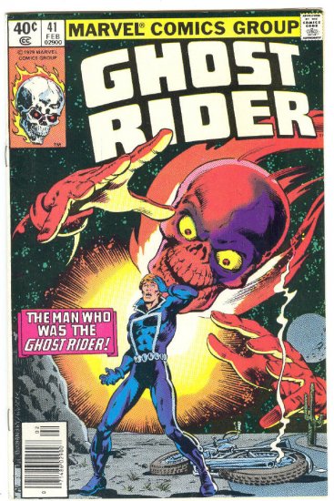 Ghost Rider #41 The Man Who Was Ghost Rider