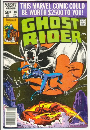 Ghost Rider #48 Wind Of The Undead 1980