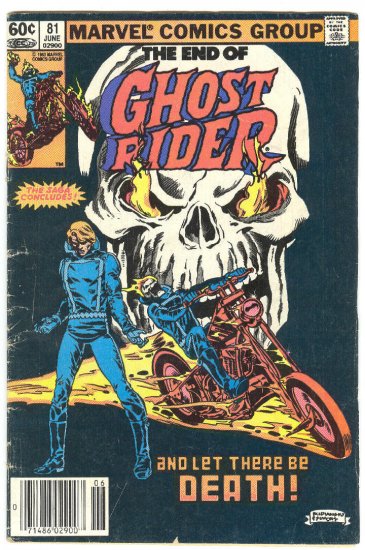 Ghost Rider #81 Let There Be Death... HTF Last Issue!