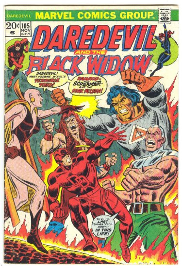 Daredevil #105 1st App Moondragon Starlin Thanos !