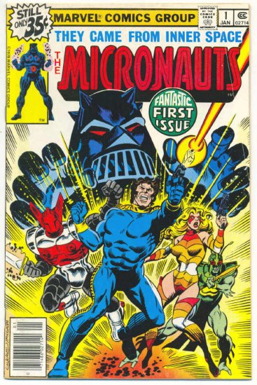 Micronauts #1 Cockrum/Golden Art 1978