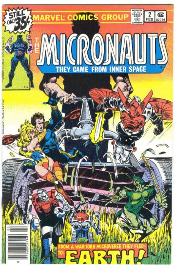 Micronauts #2 Golden Art 1978