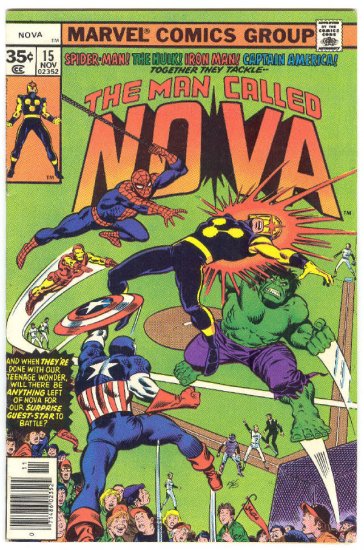 Nova #15 The Fury Before The Storm 1977