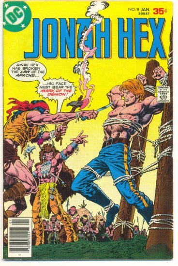 Jonah Hex #8 Mark Of The Demon Origin Issue 1978 HTF