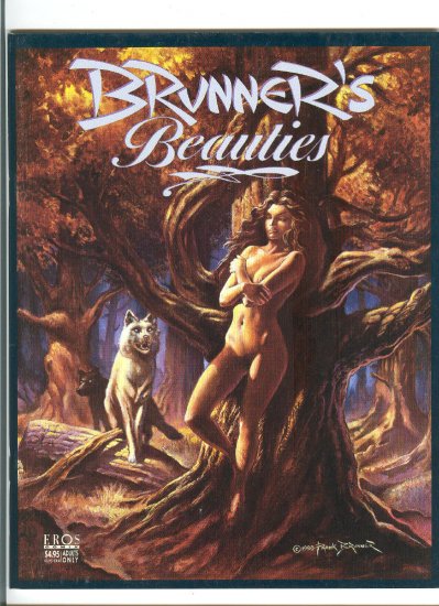 Brunner's Beauties Frank Brunner Adult Artwork book HTF