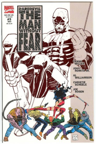 Daredevil Man Without Fear #3 VFNM Frank Miller