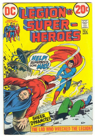 Tales Of The Legion Of Super-Heroes #1 1973
