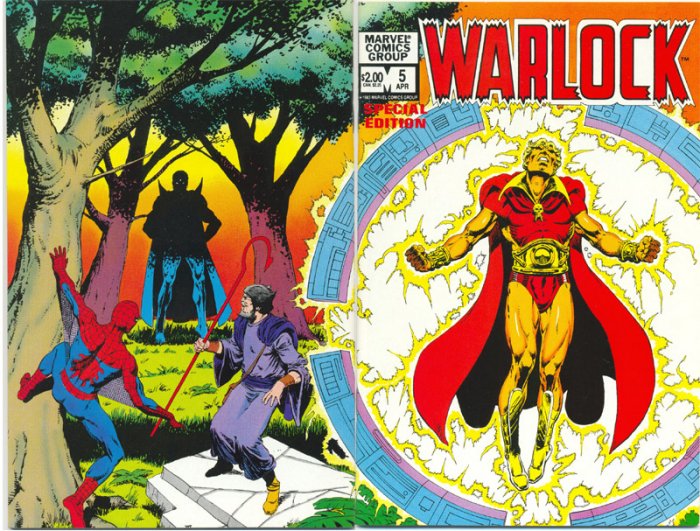 Warlock #5 Day Of The Death-Birds Kane Art 1972 HTF