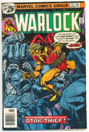 Warlock #13 The Star-Thief Starlin Classic 1976