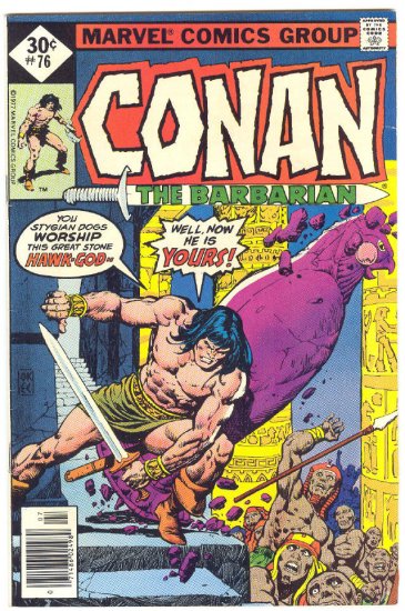 Conan The Barbarian #76 Helpless In The Hawk City