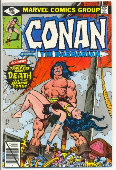 Conan The Barbarian #100 Death On The Black Coast Key Issue