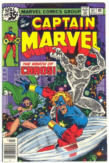 Captain Marvel #61 The Wrath Of Chaos