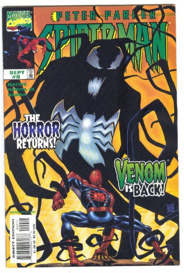 Peter Parket Spider-Man #9 The Horror Returns - Venom Is Back