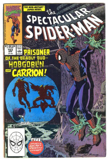 Spectacular Spider-Man #163 Prisoner Of The Hobgoblin
