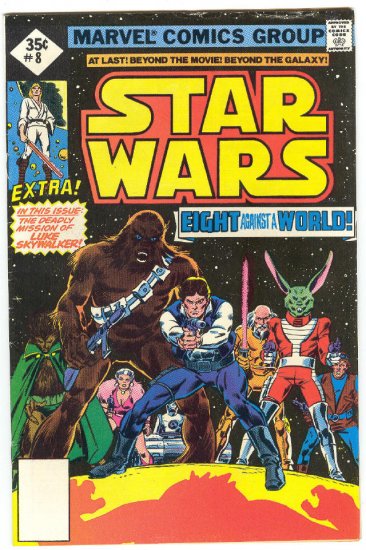 Star Wars #8 Eight Against A World 1977 Whitman Variant