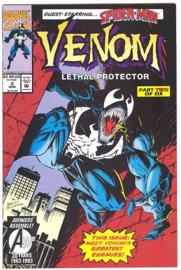Venom Lethal Protector #2 1993 NM-