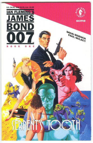 James Bond 007 Serpern't Tooth #1 Gulacy Art NM-