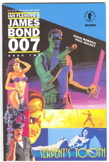 James Bond 007 Serpern't Tooth #2 Gulacy Art VFNM