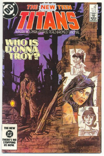 New Teen Titans #38 Who Is Donna Troy? Perez Art 1983