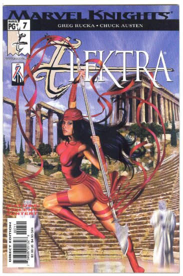 Elektra #7 Marvel Knights Greg Horn Cover 2002