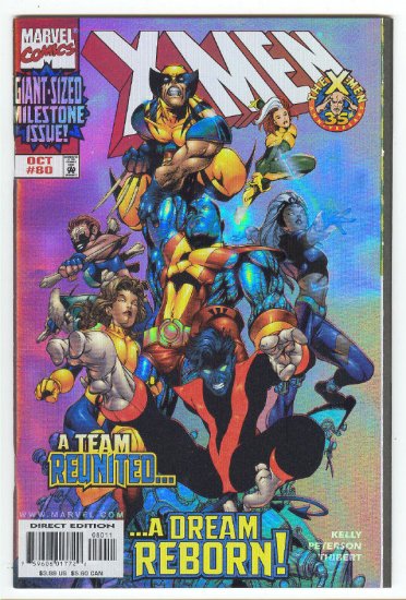 X-Men #80 A Dream Reborn Anniversary Special 1998 NM