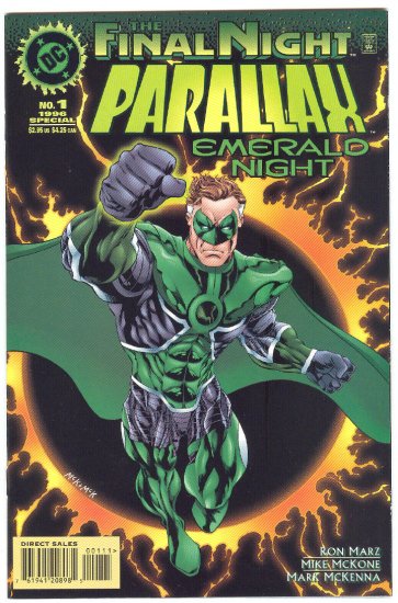 Parallax Emerald Night Green Lantern Special 1996
