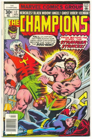 The Champions #12 The Stranger Strikes Byrne Art