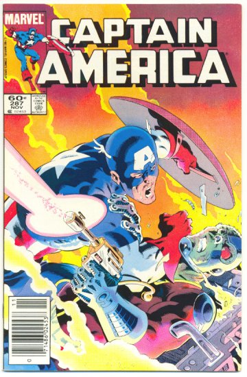 Captain America #287 Deathlok Strikes Zeck Art 1983