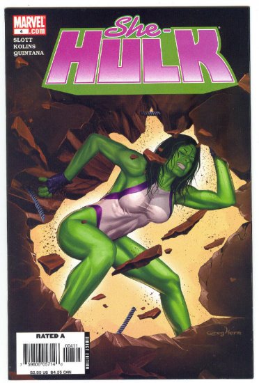 She-Hulk #4 Back To Bone 2006 Series