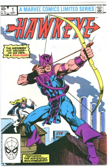 Hawkeye Complete 1983 Miniseries w/ Mockingbird
