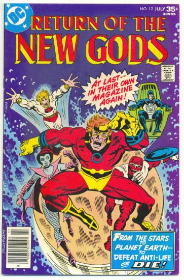 Return Of The New Gods #12 1977 Don Newton Art