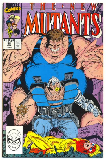 New Mutants #88 The Great Escape Liefeld McFarlane Art