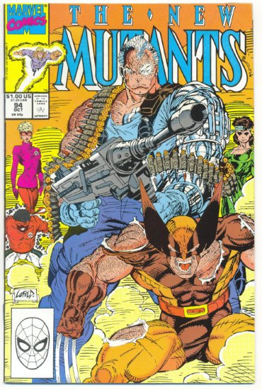 New Mutants #94 Lethal Weapons Cable vs Wolverine