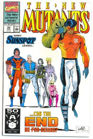New Mutants #99 Can The End Be Far Behind?