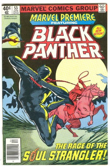 Marvel Premiere #53 Black Panther Rage Of The Soul Strangler