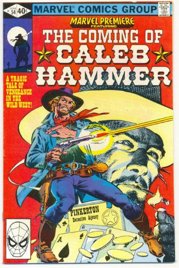 Marvel Premiere #54 Caleb Hammer Tony DeZuniga Western Art