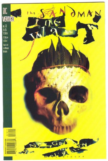 Sandman #73 The Wake Gaiman & Zulli HTF NM Vertigo Issue