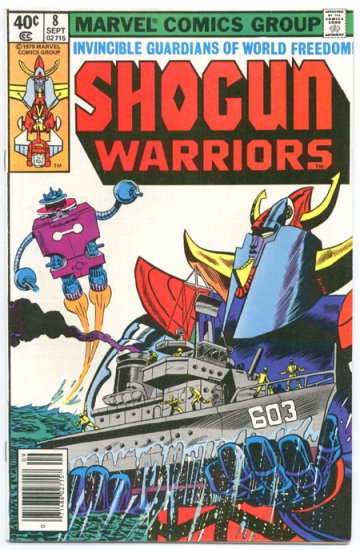 Shogun Warriors #8 Cerberus And Skyfall Trimpe Art