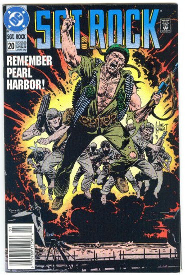 Sgt. Rock #20 Remember Pearl Harbor 1992 Anniversary Issue