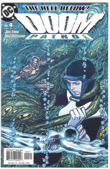 Doom Patrol #4 The Hell Below Byrne Story & Art 2004